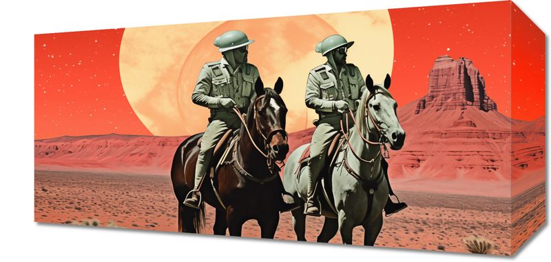 Obraz 40x20cm Patrol Kosmiczny zdjęcie 1