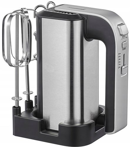 MIKSER RĘCZNY ROBOT KUCHENNY TODOMI TURBO PODKŁADKA TRZEPACZKI HAKI 5 BIEGI na Arena.pl