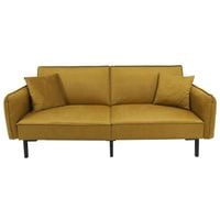 Sofa rozkładana Giulia żółta