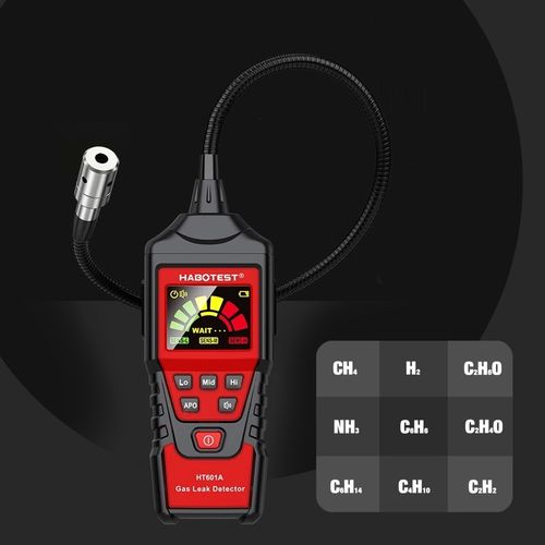 DETEKTOR WYCIEKU GAZÓW EKRAN LCD ALARM PROPAN BUTAN GAZ ZIEMNY I INNE PALNE na Arena.pl