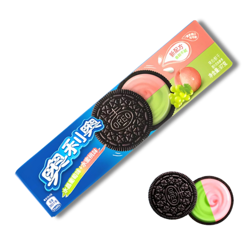 Oreo chińskie ciastka Grape Peach winogrono i brzoskwinia 97g na Arena.pl