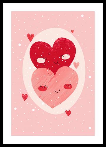Plakat 30x45cm Ciepło Serca na Arena.pl