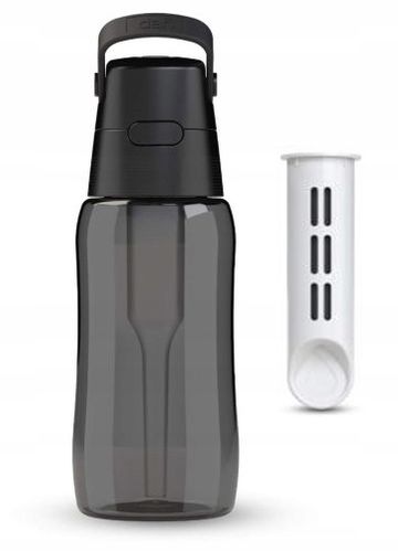 Butelka filtrująca Dafi 0,5 L Czarna barwiona FITMANIA na Arena.pl