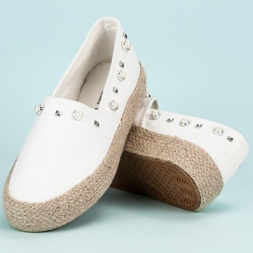 Białe espadryle r.37 na Arena.pl