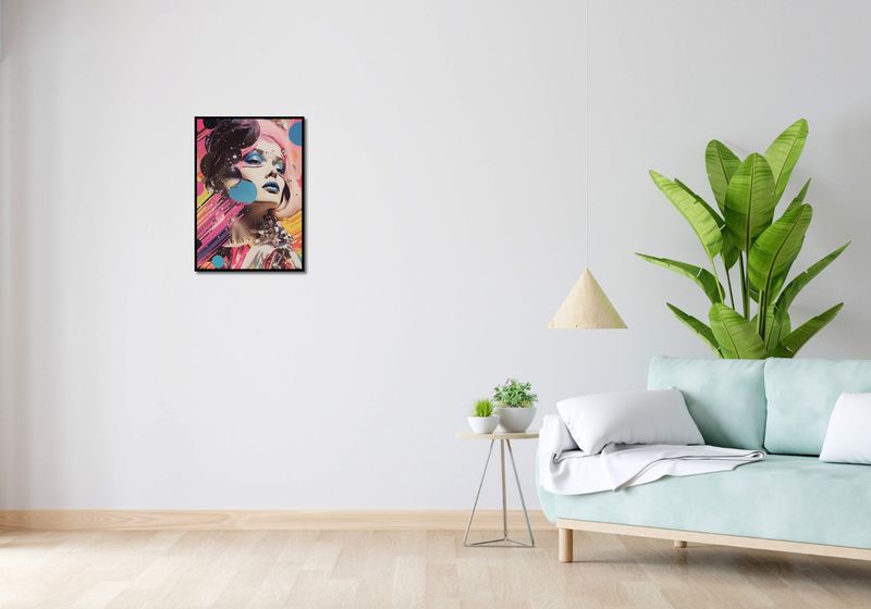 Plakat 42x59,4cm Portret Neo zdjęcie 4