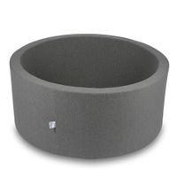 Suchy basen 90x40cm szary bez piłek