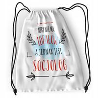 Plecak Dla Socjologa Sportowy Szkolny Worek Torba Z Nadrukiem Ze Zdjęciem