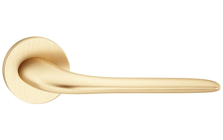 KLAMKA DRZWIOWA PREMIUM MOON R SL KOLOR MOSIĄDZ MAT zdjęcie 2