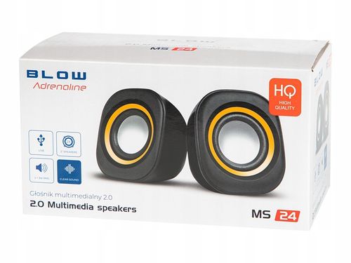 GŁOŚNIKI KOMPUTEROWE DO KOMPUTERA PC LAPTOPA USB MP3 MINI JACK 3.5 mm na Arena.pl