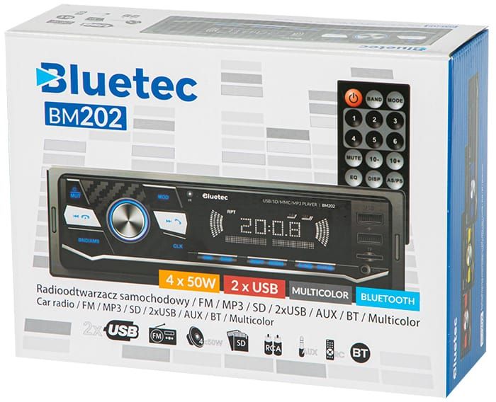 Radio Bluetec BM202 mp3, USB, Micro SD, Bluetooth zdjęcie 3