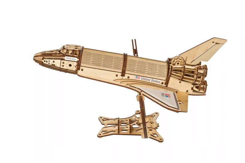 Puzzle 3D UGEARS Wahadłowiec NASA Discovery zdjęcie 2