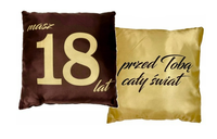 poduszka urodzinowa masz 18 lat -  s172