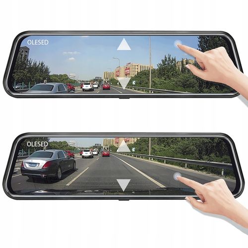 WIDEOREJESTRATOR JAZDY DOTYKOWY KAMERA COFANIA REJESTRATOR PRZÓD TYŁ MenuPL na Arena.pl