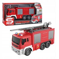 Straż pożarna pryskająca wodą Jan Sheng Toys 1:16