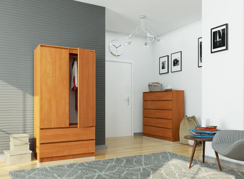 SZAFA S 90 cm 2 DRZWI 2 SZUFLADY OLCHA na Arena.pl