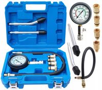 TESTER PRÓBNIK CIŚNIENIA KOMPRESJI WTRYSKU MIERNIK BENZYNA 0-300 PSI
