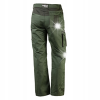 NEO SPODNIE ROBOCZE CAMO OLIVE LEŚNIKA DO PASA SURVIVAL 81-222 XL/54