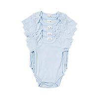 Body dziecięce błękitne z krótkim rękawem do sublimacji XL