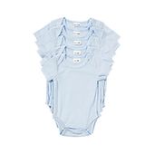 Body dziecięce błękitne z krótkim rękawem do sublimacji S