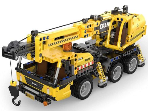 DŹWIG Z RUCHOMYMI ELEMENTAMI KLOCKI na Arena.pl