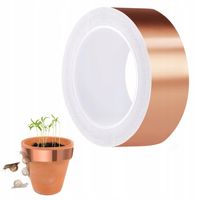 TAŚMA MIEDZIANA NA ŚLIMAKI 20M*20MM ODSTRASZACZ PRZECIW ŚLIMAKOM