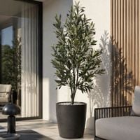Sztuczne drzewko oliwne 120 cm w doniczce - dekoracyjne drzewko premium