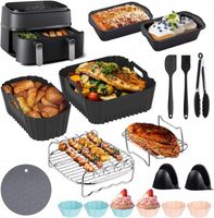 AKCESORIA DO PHILIPS AIRFRYER DUAL BASKET 3000/5000 – XXL ZESTAW 23 w 1