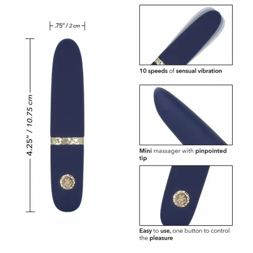 calexotics chic daisy mini masażer wodoodporny 10 trybow 10,7 cm na Arena.pl