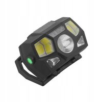 LTC Latarka czołowa 1LED 3W+2xCOB 1,5W