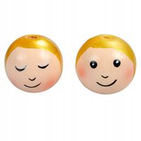 Drewniane koraliki BUZIA Anioł 24mm 4szt.