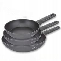 Zestaw patelni 20/24/28 cm patelnie non-stick indukcja gaz Valdinox Modern