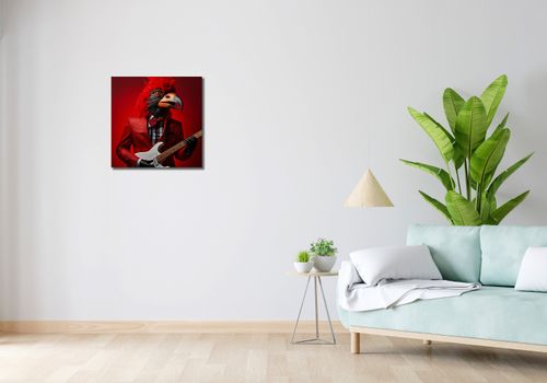 Obraz 50x50cm Zwierzęcy Rock'n'Roll na Arena.pl