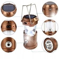 LAMPA TURYSTYCZNA LED LATARKA KEMPINGOWA POWERBANK
