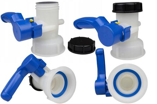 Zawór Korek fi-75 do MAUSER Do Zbiornika 1000l Kran Wąż Mauzer IBC na Arena.pl