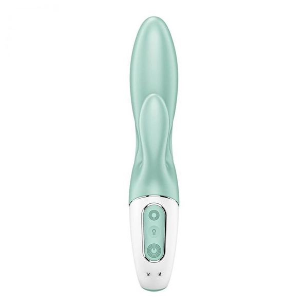 Pompowany Silikonowy Wibrator Z Króliczkiem - Satisfyer Air Pump Bunny 5+ zdjęcie 2