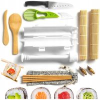ZESTAW DO ROBIENIA SUSHI ROLKA BAZOOKA MATA MASZYNKA AKCESORIA DO SUSHI