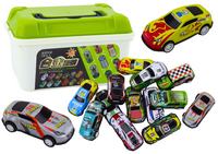 Zestaw Resoraków w Walizce 30 szt Samochody