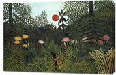 Obraz 90x60cm Virgin Forest, Rousseau Vintage do Salonu