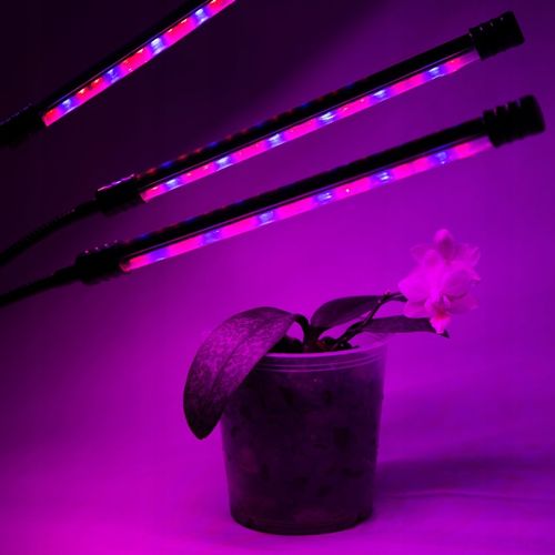 LAMPA DO WZROSTU UPRAWY ROŚLIN LED GROW LIGHT TIMER 9 POZIOMÓW ŚWIECENIA na Arena.pl