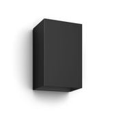 Philips Hue WCA Resonate Outdoor Wall Lantern, Black | Philips Hue