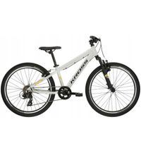 Rower Kross Dust Jr 24 szaro czarny połysk 2025 górski dziecięcy chłopiec