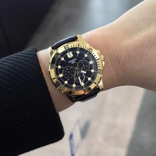 Zegarek Męski Casio MTP-VD300GL-1EUDF + BOX na Arena.pl