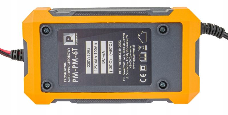PROSTOWNIK MIKROPROCESOROWY AKUMULATOROWY 12V PM-PM-6T zdjęcie 3