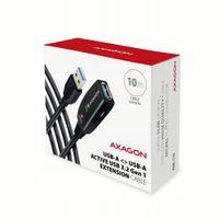 Axagon ADR-310 USB 3.0 A-M -> A-F aktywny kabel przedłużacz/wzmacniacz 10m