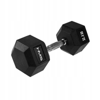 HMS Hantla HEX PRO Gumowana Do Ćwiczeń Siłowych Treningu 22,5 kg