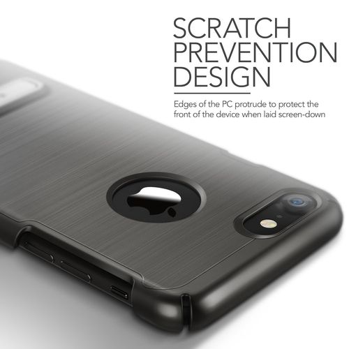 Etui VRS Design Simpli Lite iPhone 7 Titanium Black na Arena.pl