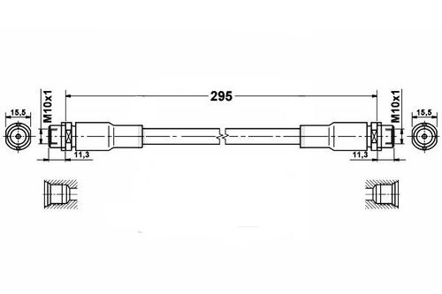 Audi A4 B5 - Zestaw Przewodów Hamulcowych Teflonowych W Oplocie Stalowym na Arena.pl