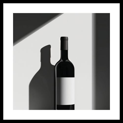 Plakat 30x30cm Butla Wina na Arena.pl