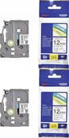 Taśma Brother TZE-231 12mm 8m oryginalna x 2