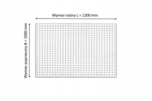 Krata WEMA 1200x1000 | ocynkowana | płaskownik 30x2 mm | podest metalowy na Arena.pl